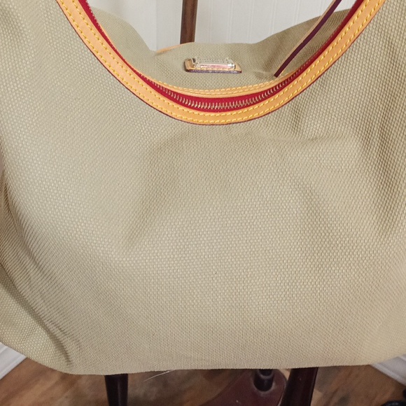 Dooney & Bourke canvas leather satchel bag - Picture 10 of 15